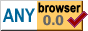 viewable with any browser